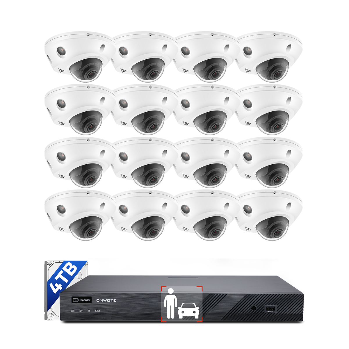 16CH 4K PoE System