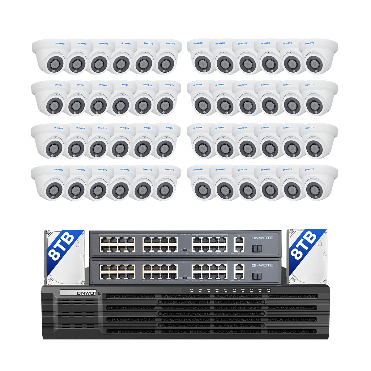64CH 4K PoE System